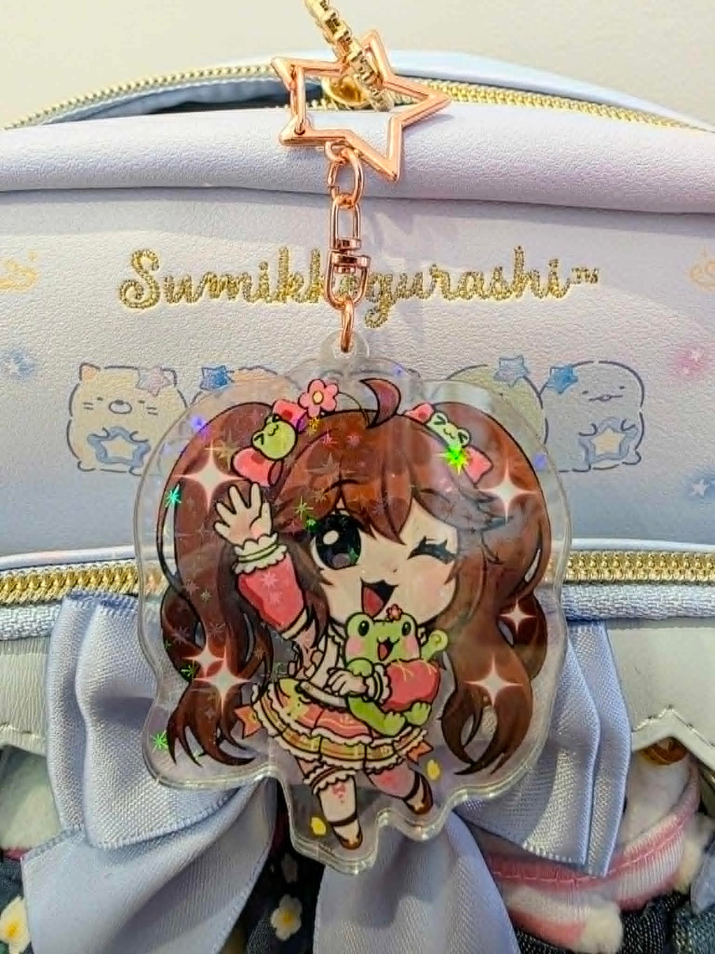 Official FroggyHoppins Acrylic Keychain!