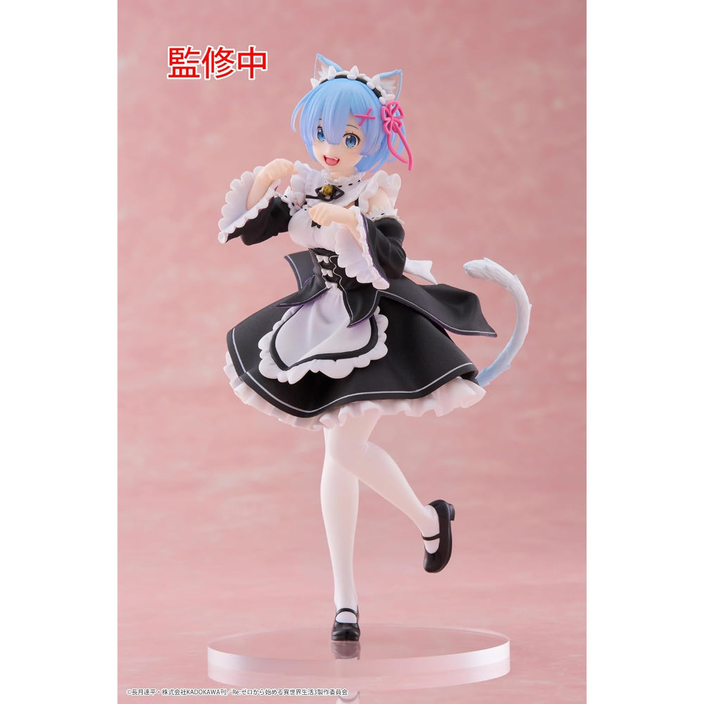 Taito Re:Zero Starting Life in Another World Coreful Rem (Cat Maid Version)
