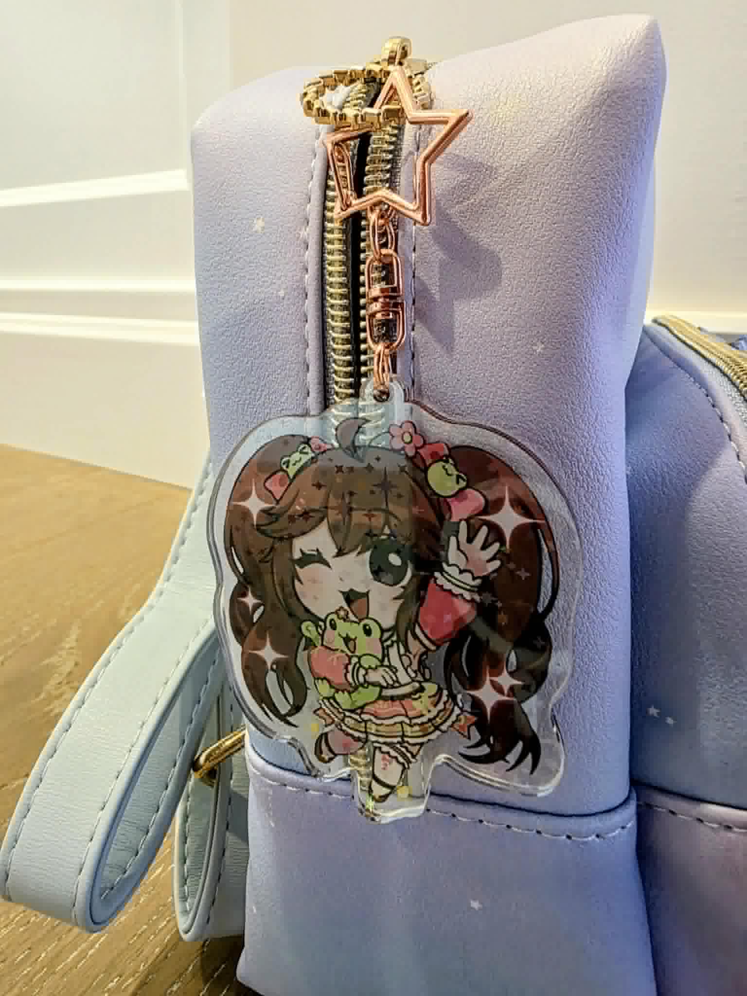 Official FroggyHoppins Acrylic Keychain!