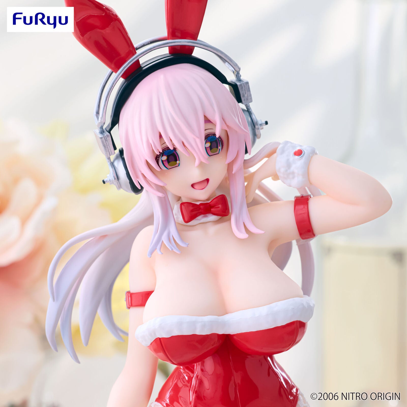 Super Sonico BiCute Bunnies Figure Red Color Version