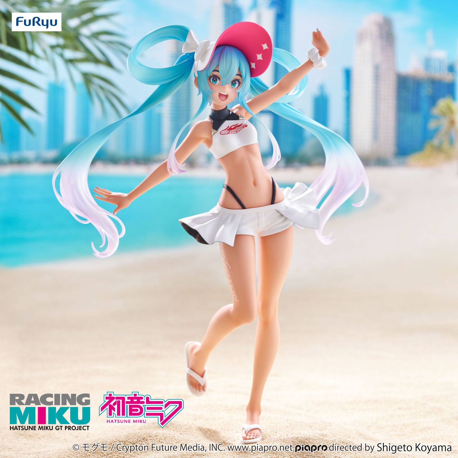 Hatsune Miku GT Project Trio Try It Figure Racing Miku 2024 Summer Holiday Version