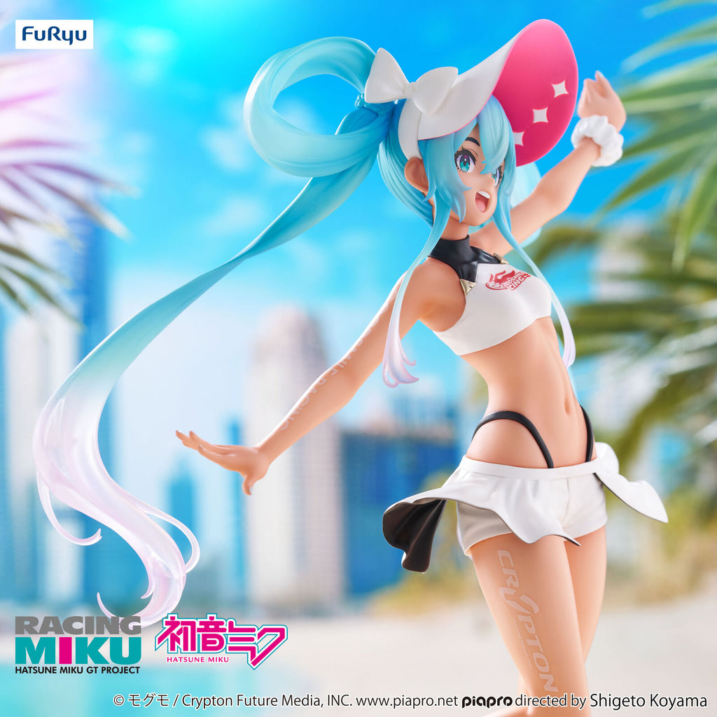 Hatsune Miku GT Project Trio Try It Figure Racing Miku 2024 Summer Holiday Version