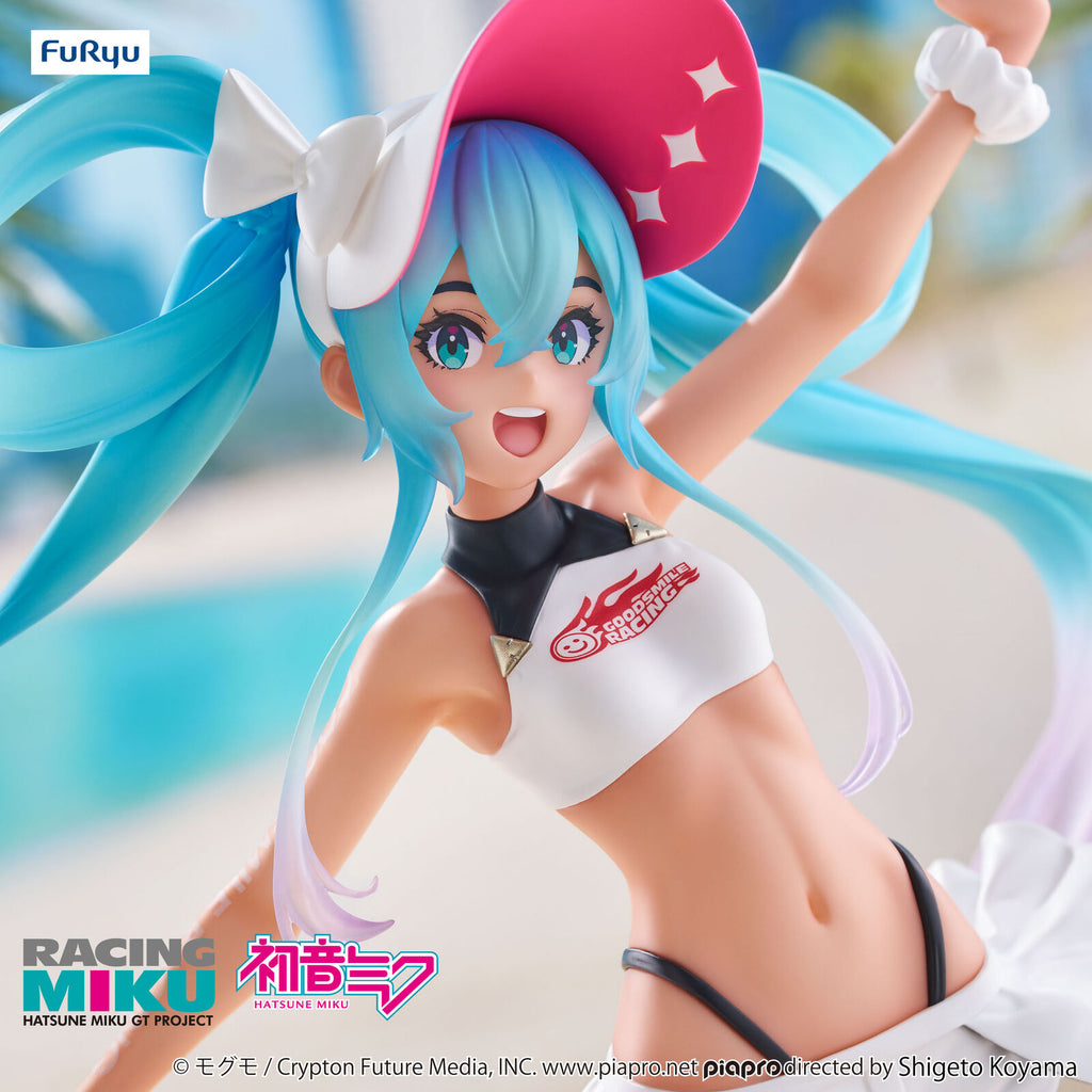 Hatsune Miku GT Project Trio Try It Figure Racing Miku 2024 Summer Holiday Version
