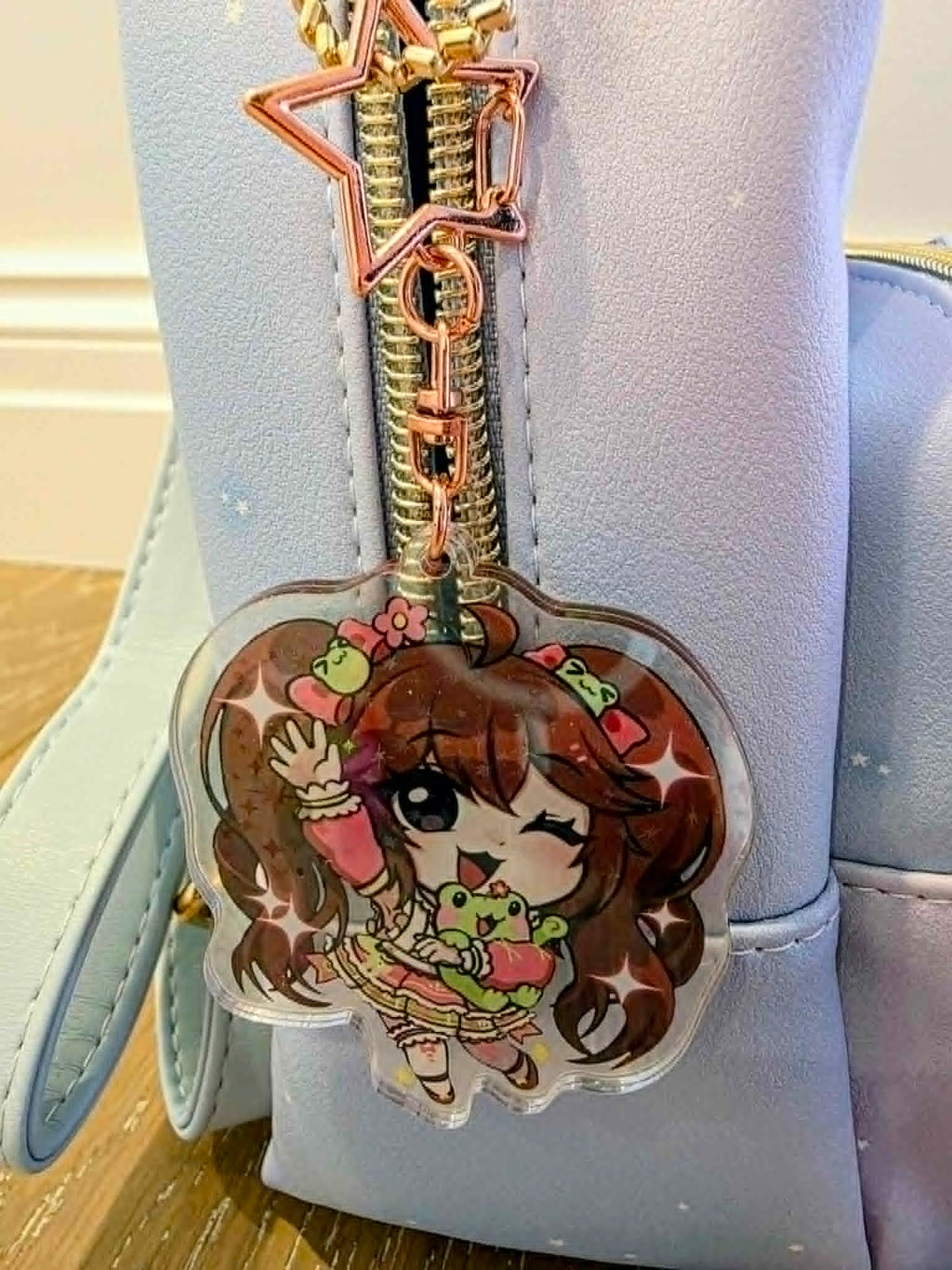 Official FroggyHoppins Acrylic Keychain!
