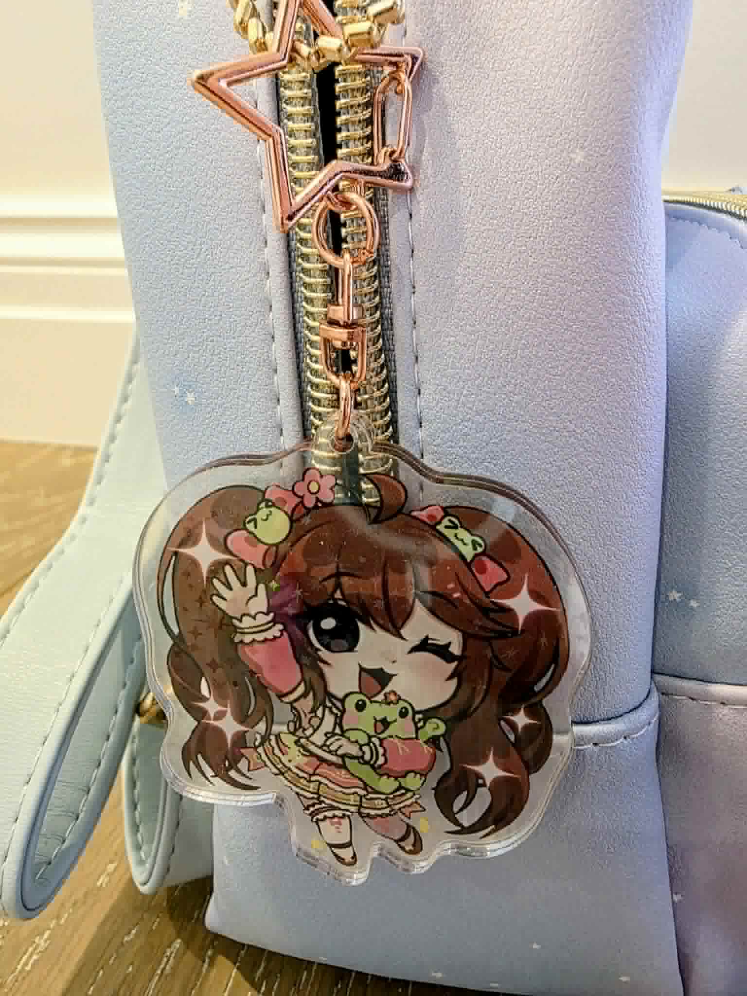 Official FroggyHoppins Acrylic Keychain!
