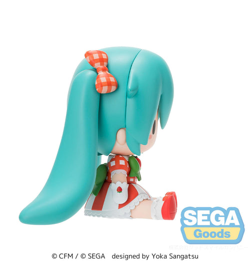 Hatsune Miku x Love and Berry Dress Up and Dance! Fuwa Petit Chibi Figure Lovely Strawberry