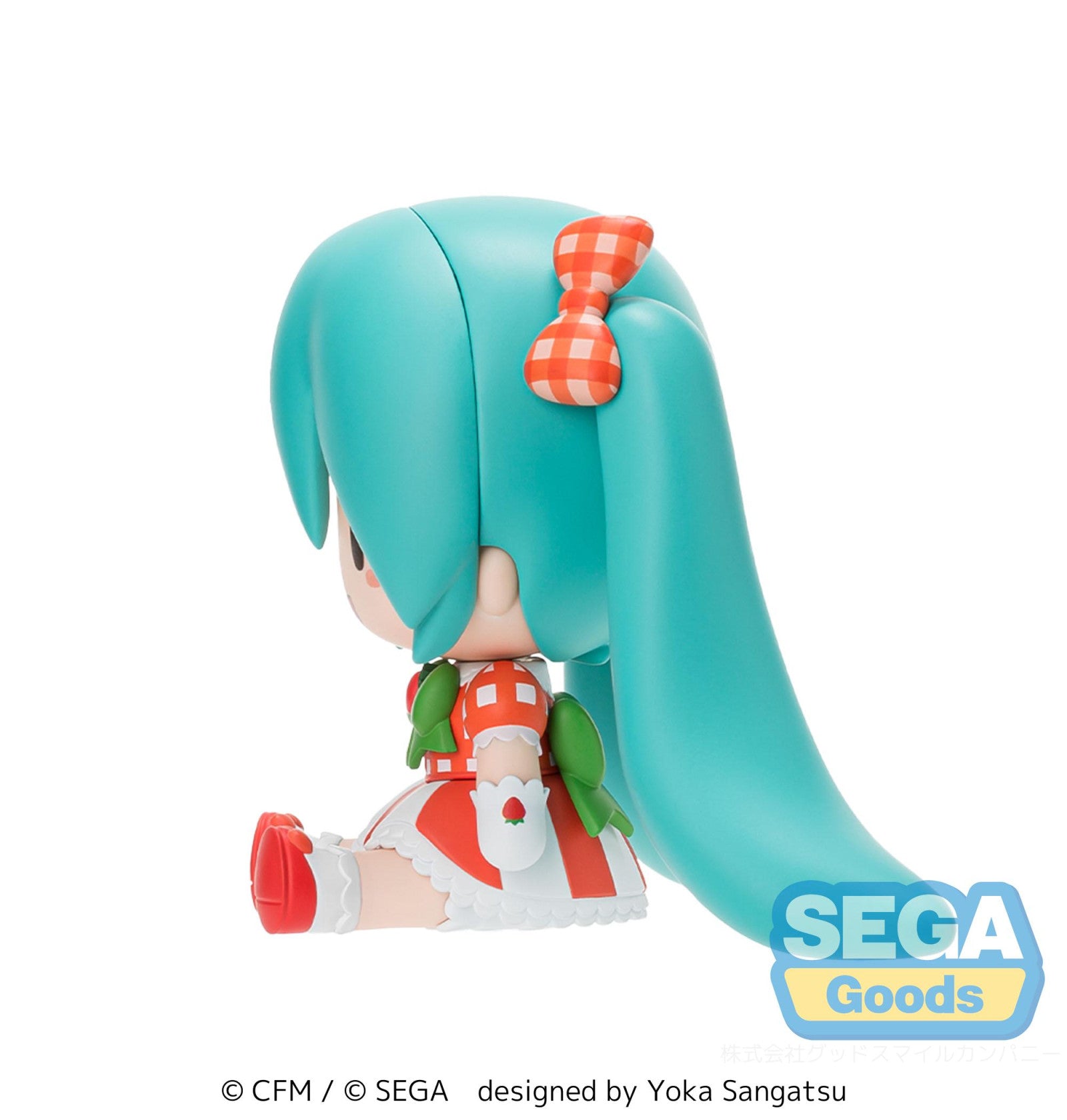 Hatsune Miku x Love and Berry Dress Up and Dance! Fuwa Petit Chibi Figure Lovely Strawberry