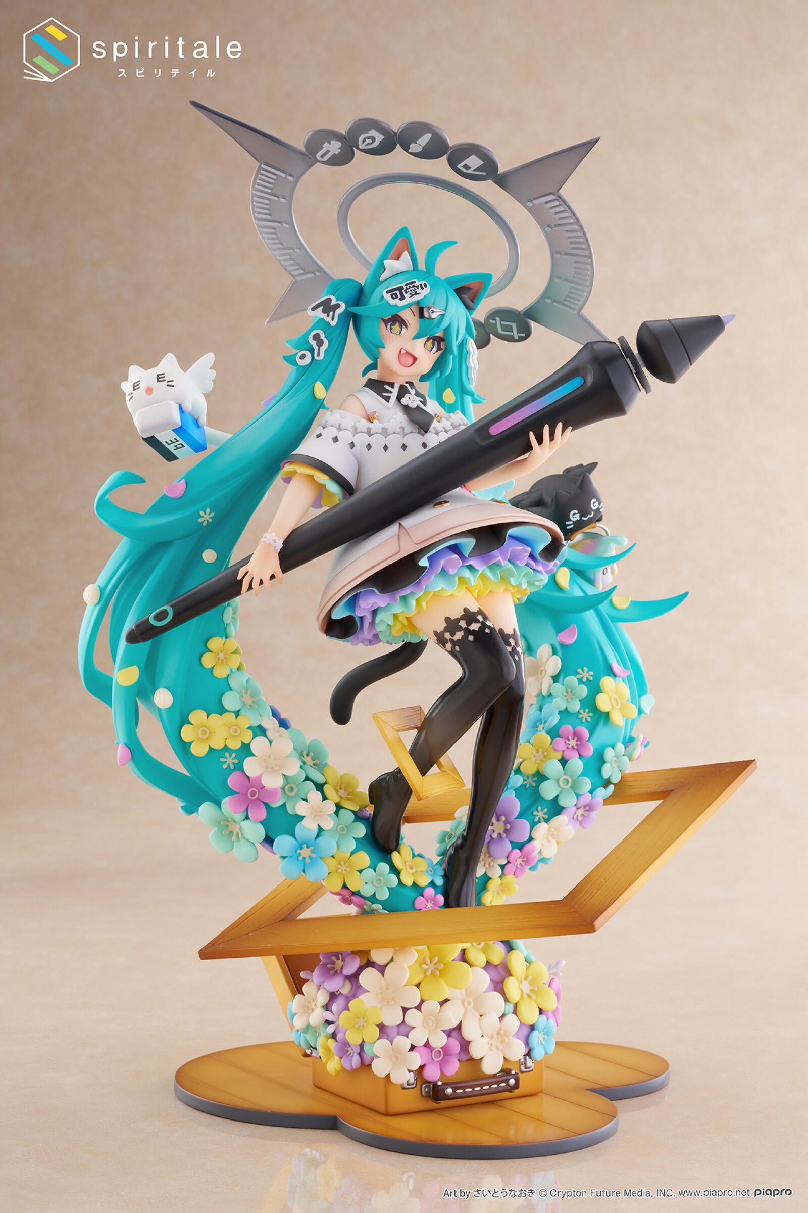 Hatsune Miku x Naoki Saito My Figure Making! The Painter Version 1/7 Scale figure
