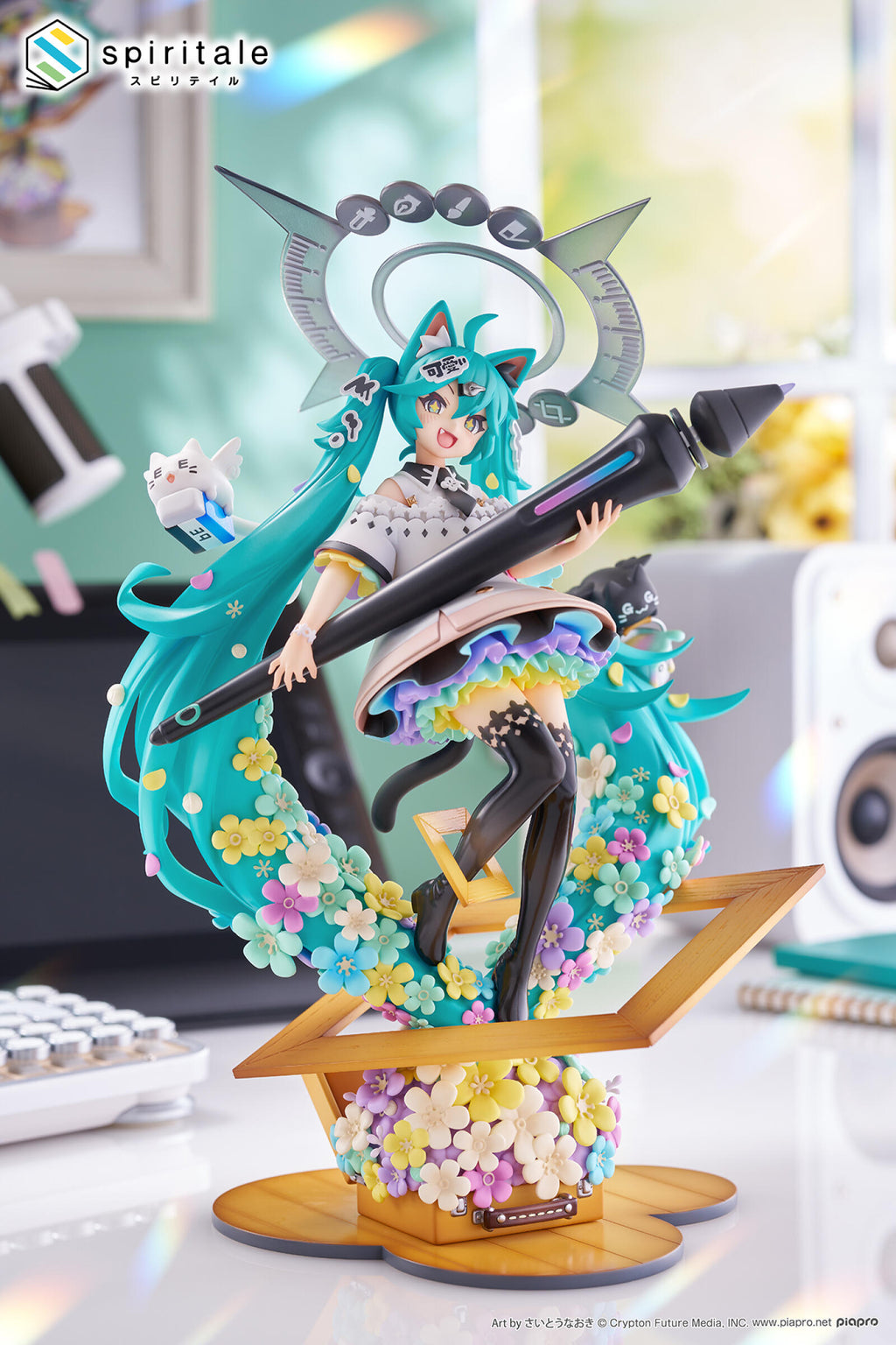 Hatsune Miku x Naoki Saito My Figure Making! The Painter Version 1/7 Scale figure