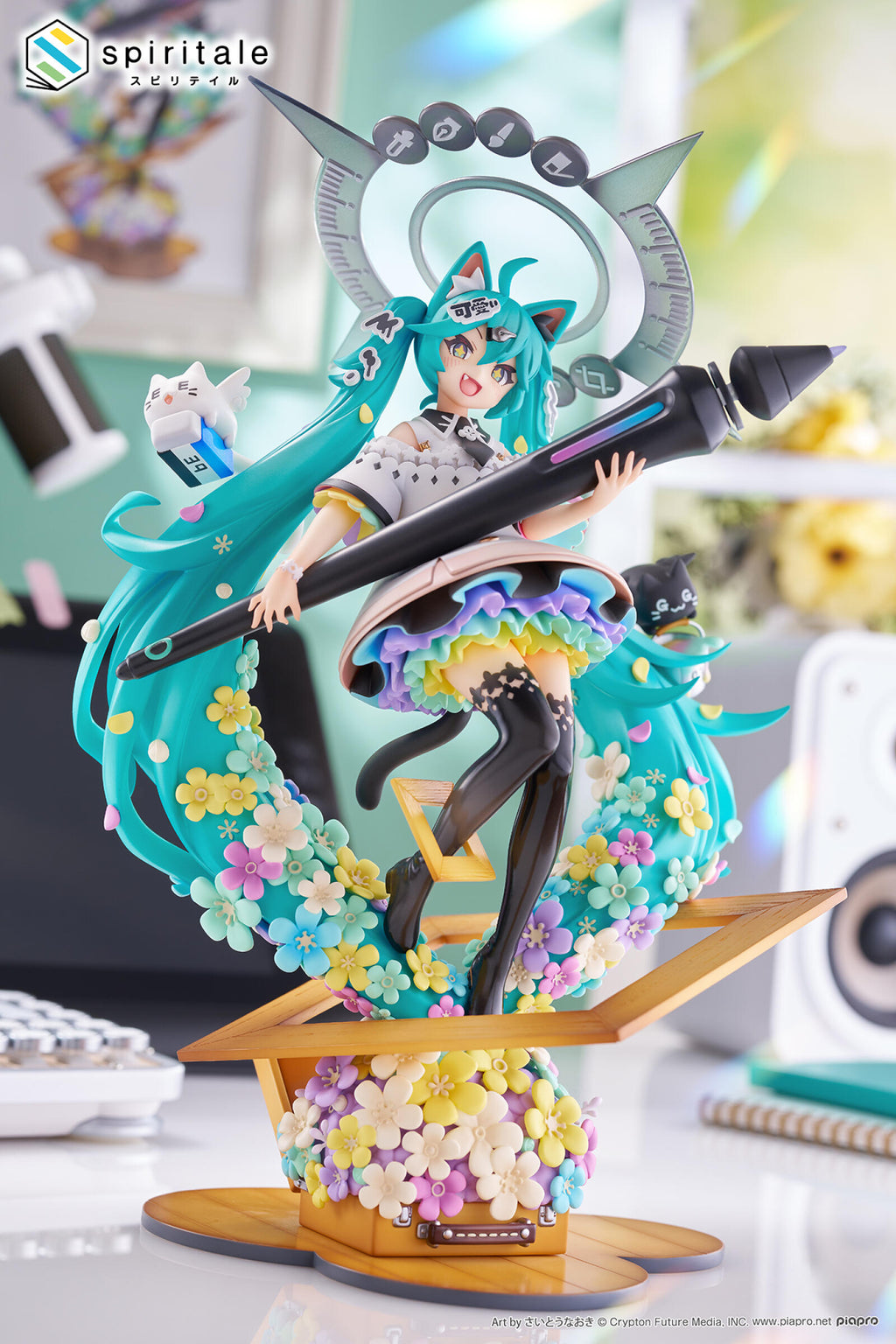 Hatsune Miku x Naoki Saito My Figure Making! The Painter Version 1/7 Scale figure