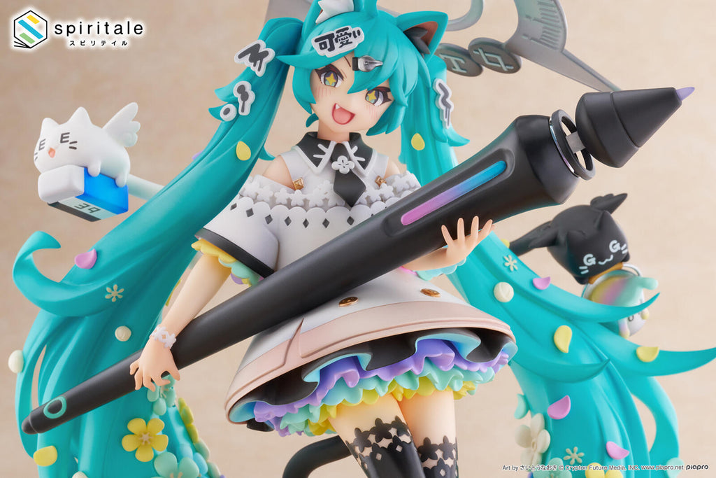 Hatsune Miku x Naoki Saito My Figure Making! The Painter Version 1/7 Scale figure