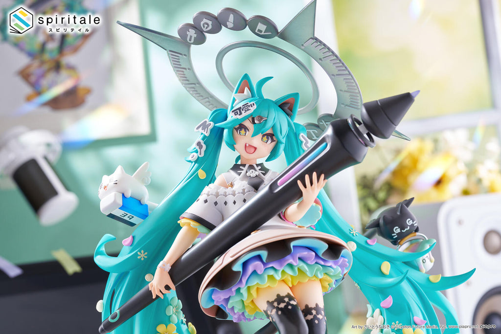 Hatsune Miku x Naoki Saito My Figure Making! The Painter Version 1/7 Scale figure