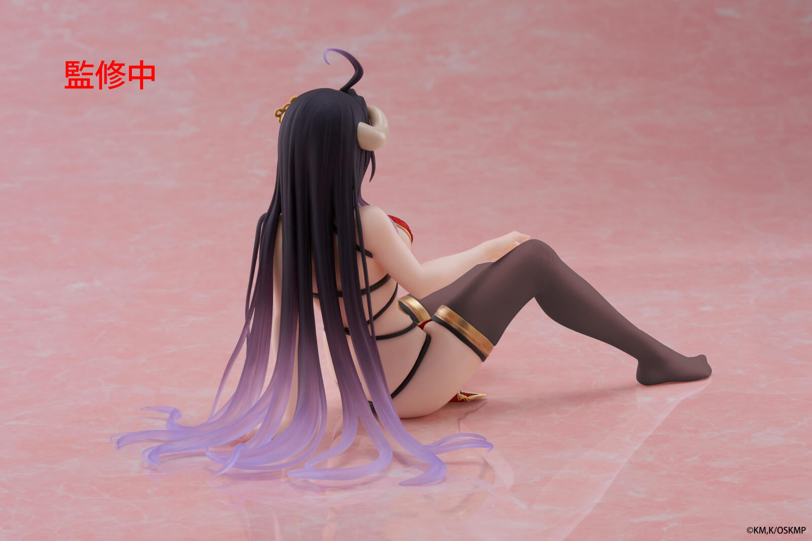 Taito Overlord Desktop Cute Figure Albedo (Chinese Dress Version)