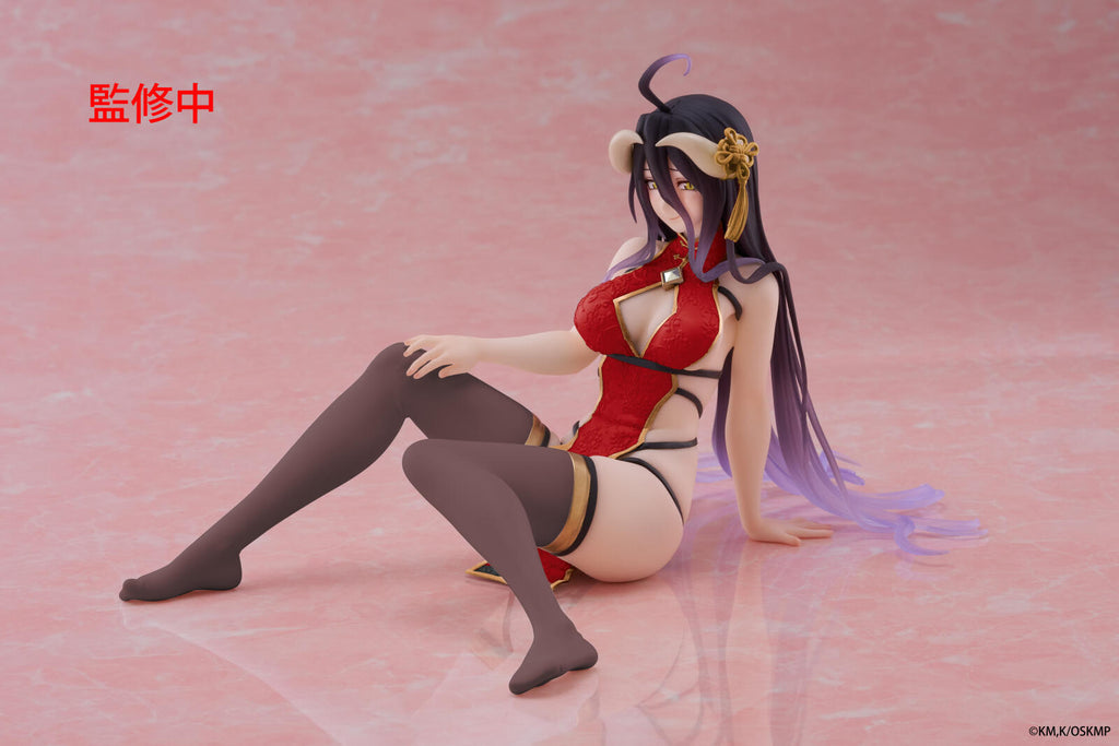 Taito Overlord Desktop Cute Figure Albedo (Chinese Dress Version)