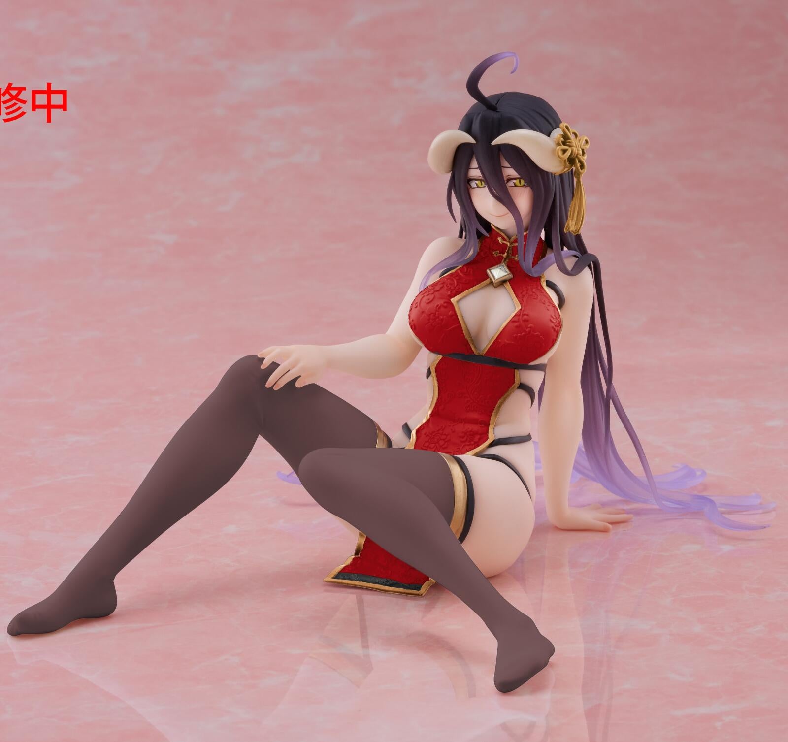 Taito Overlord Desktop Cute Figure Albedo (Chinese Dress Version)