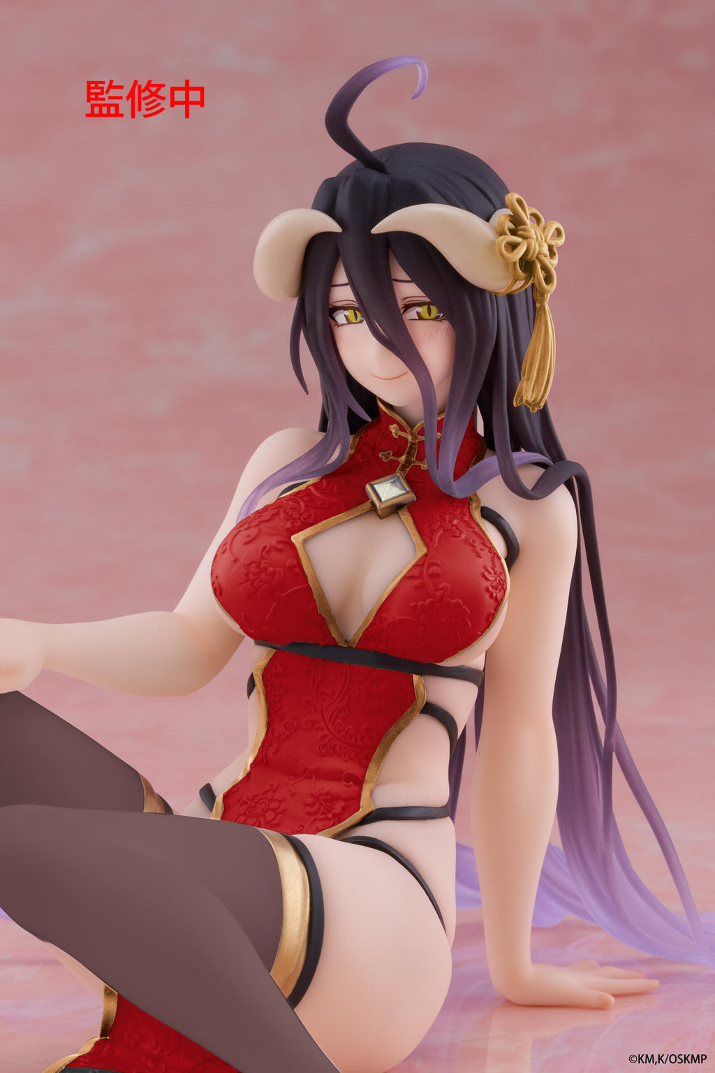 Taito Overlord Desktop Cute Figure Albedo (Chinese Dress Version)