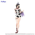 Furyu Overlord Trio Try It Figure Albedo Mini Dress Cow Pattern Version